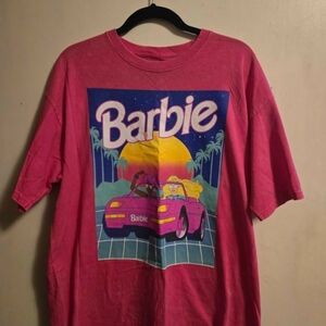 Barbie Fuchsia Graphic Kids T-Shirt